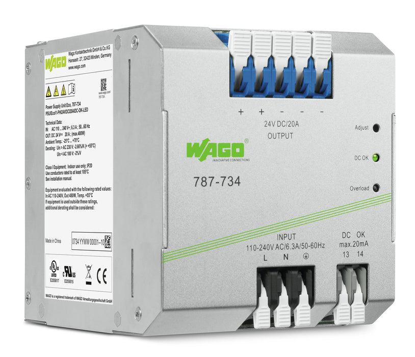 WAGO EPSITRON® ECO電源供應器787系列